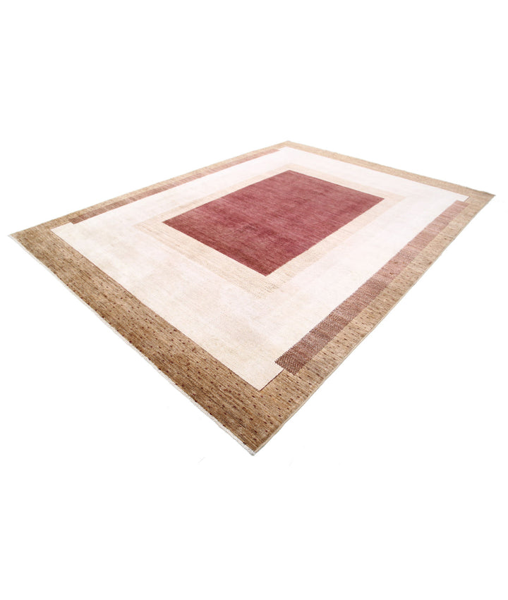Hand Knotted Modcar Wool Rug 8' 9" x 11' 9" - No. AT98139