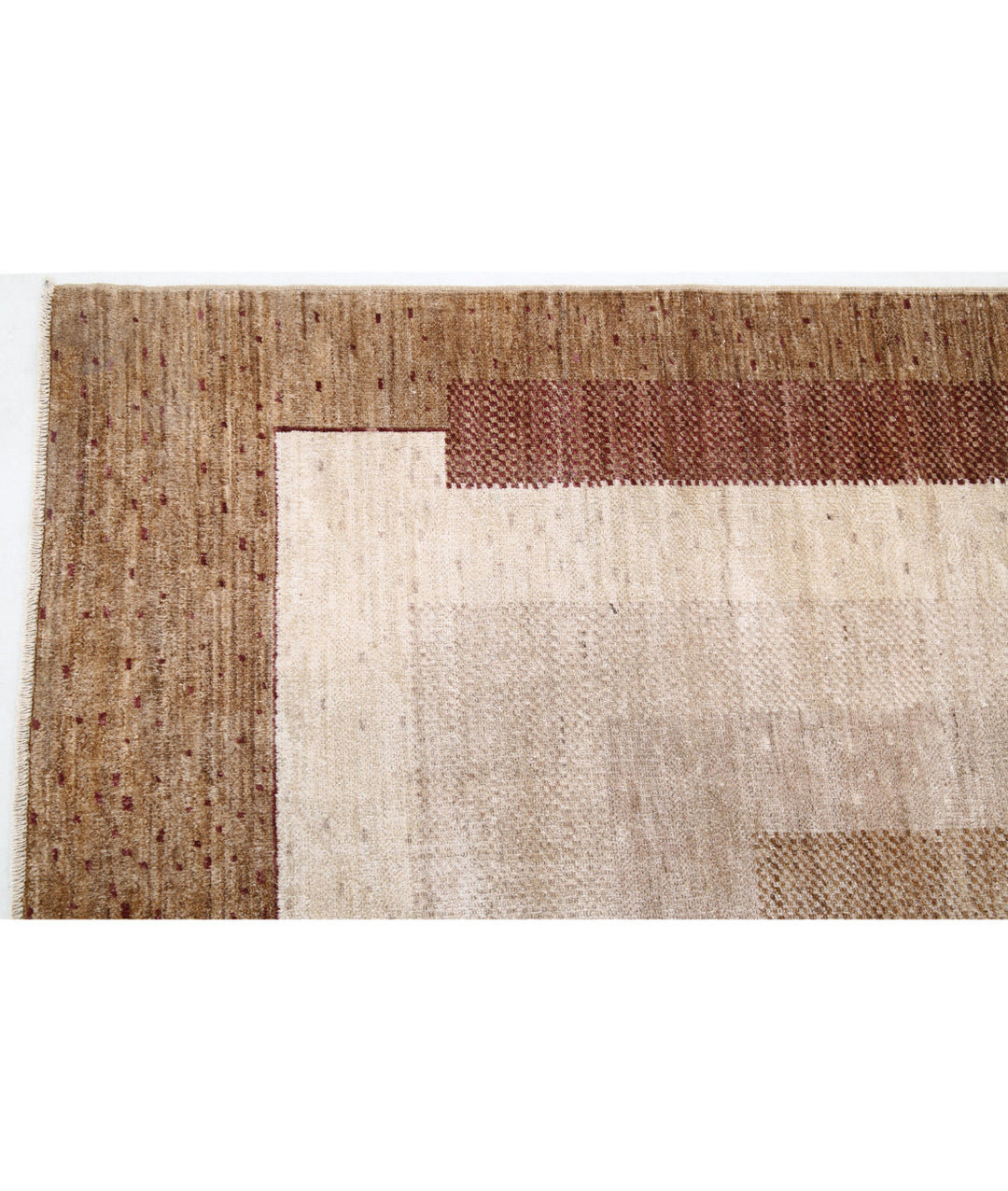 Hand Knotted Modcar Wool Rug 8' 9" x 11' 9" - No. AT98139