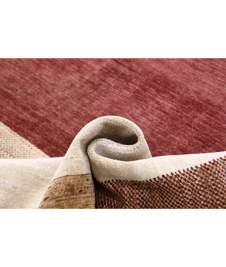 Hand Knotted Modcar Wool Rug 8' 9" x 11' 9" - No. AT98139