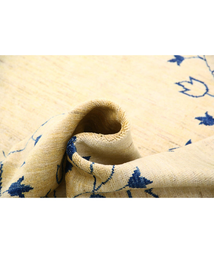 Hand Knotted Modcar Wool Rug 9' 5" x 10' 9" - No. AT50925