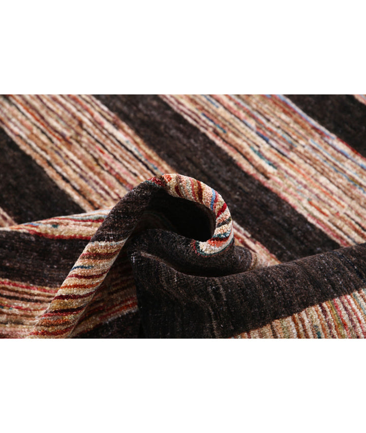 Hand Knotted Modcar Wool Rug 7' 7" x 9' 3" - No. AT54227