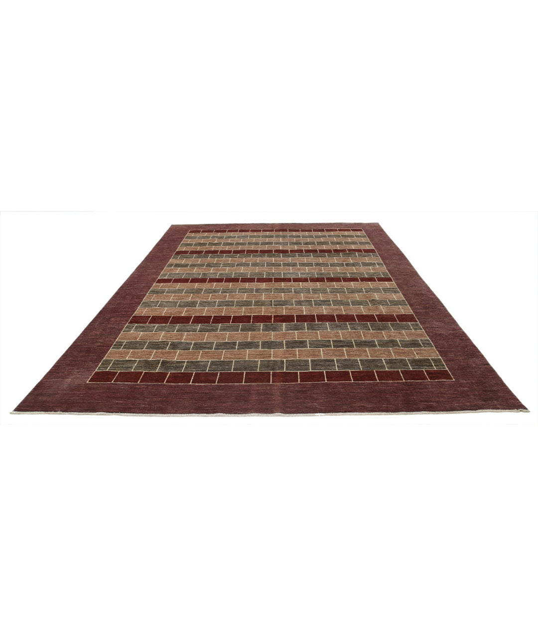 Hand Knotted Modcar Wool Rug 5' 11" x 8' 6" - No. AT29262