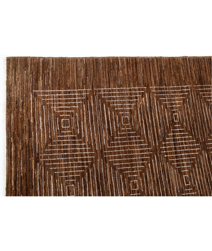 Hand Knotted Modcar Wool Rug 5' 2" x 6' 2" - No. AT82754