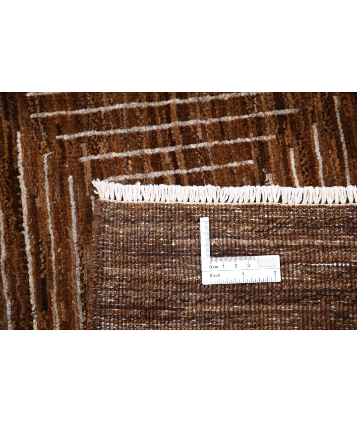 Hand Knotted Modcar Wool Rug 5' 2" x 6' 2" - No. AT82754