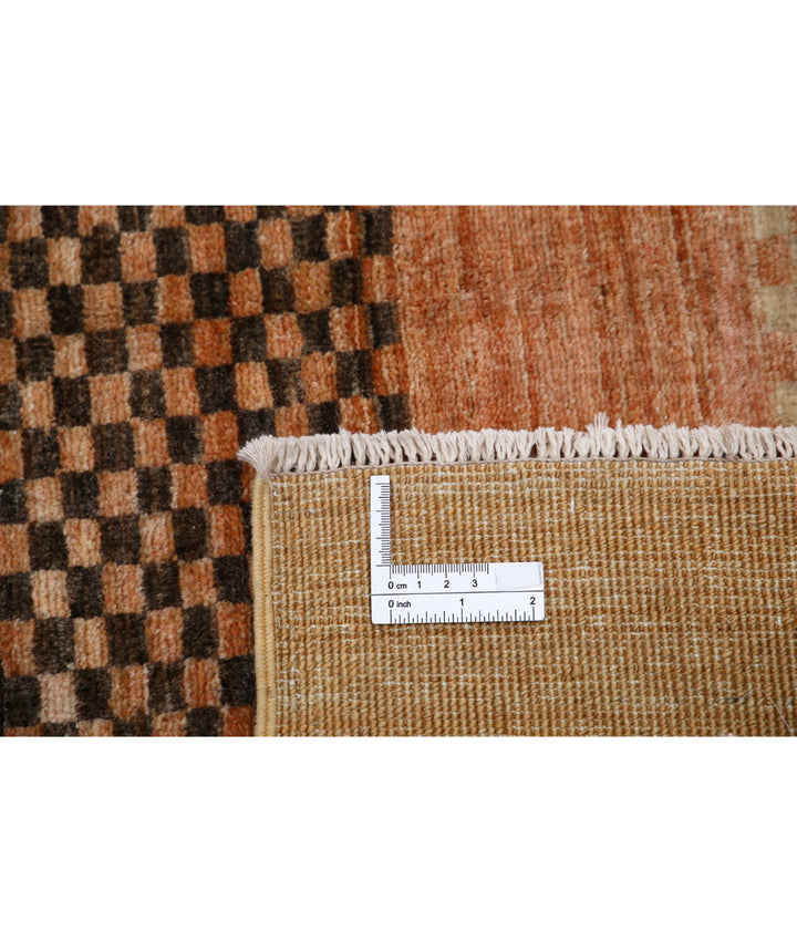 Hand Knotted Modcar Wool Rug 4' 9" x 6' 4" - No. AT58158