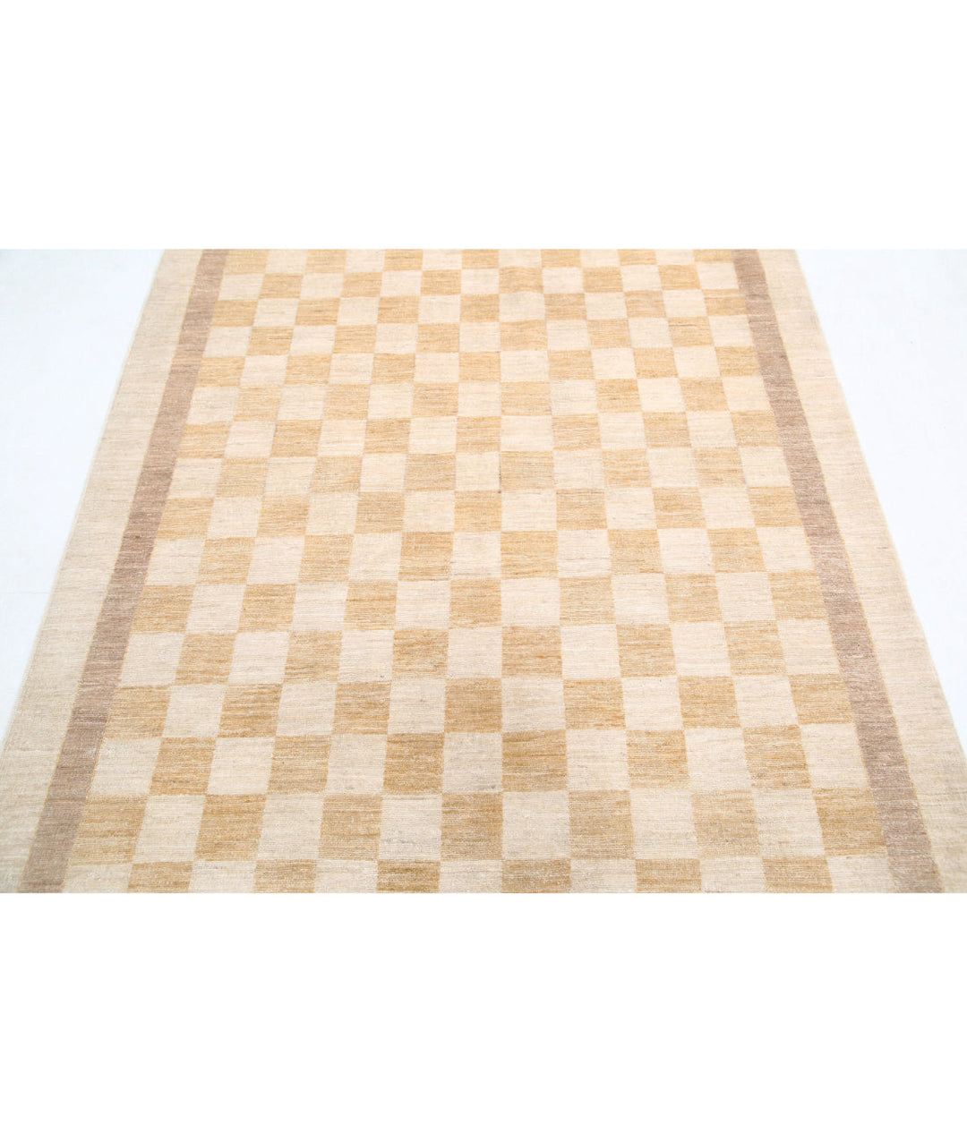 Hand Knotted Modcar Wool Rug 5' 0" x 6' 3" - No. AT62492