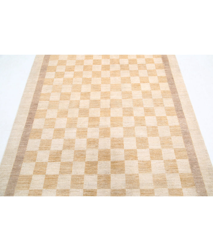 Hand Knotted Modcar Wool Rug 5' 0" x 6' 3" - No. AT62492
