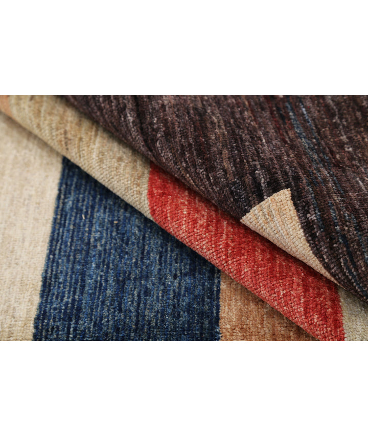 Hand Knotted Modcar Wool Rug 8' 10" x 11' 10" - No. AT54634