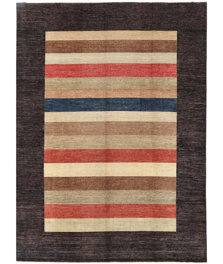 Hand Knotted Modcar Wool Rug 8' 10" x 11' 10" - No. AT54634