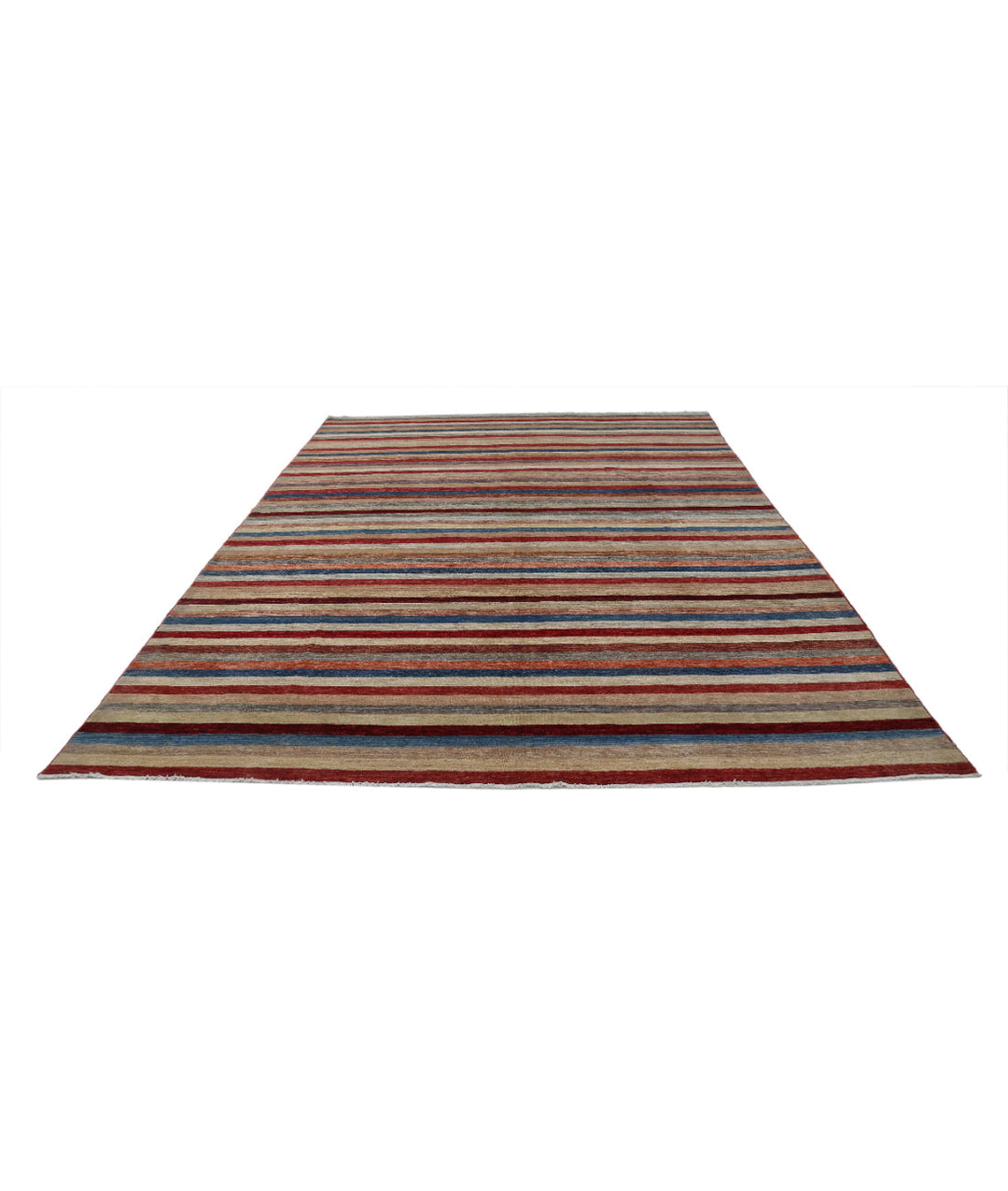 Hand Knotted Modcar Wool Rug 8' 10" x 11' 5" - No. AT47241