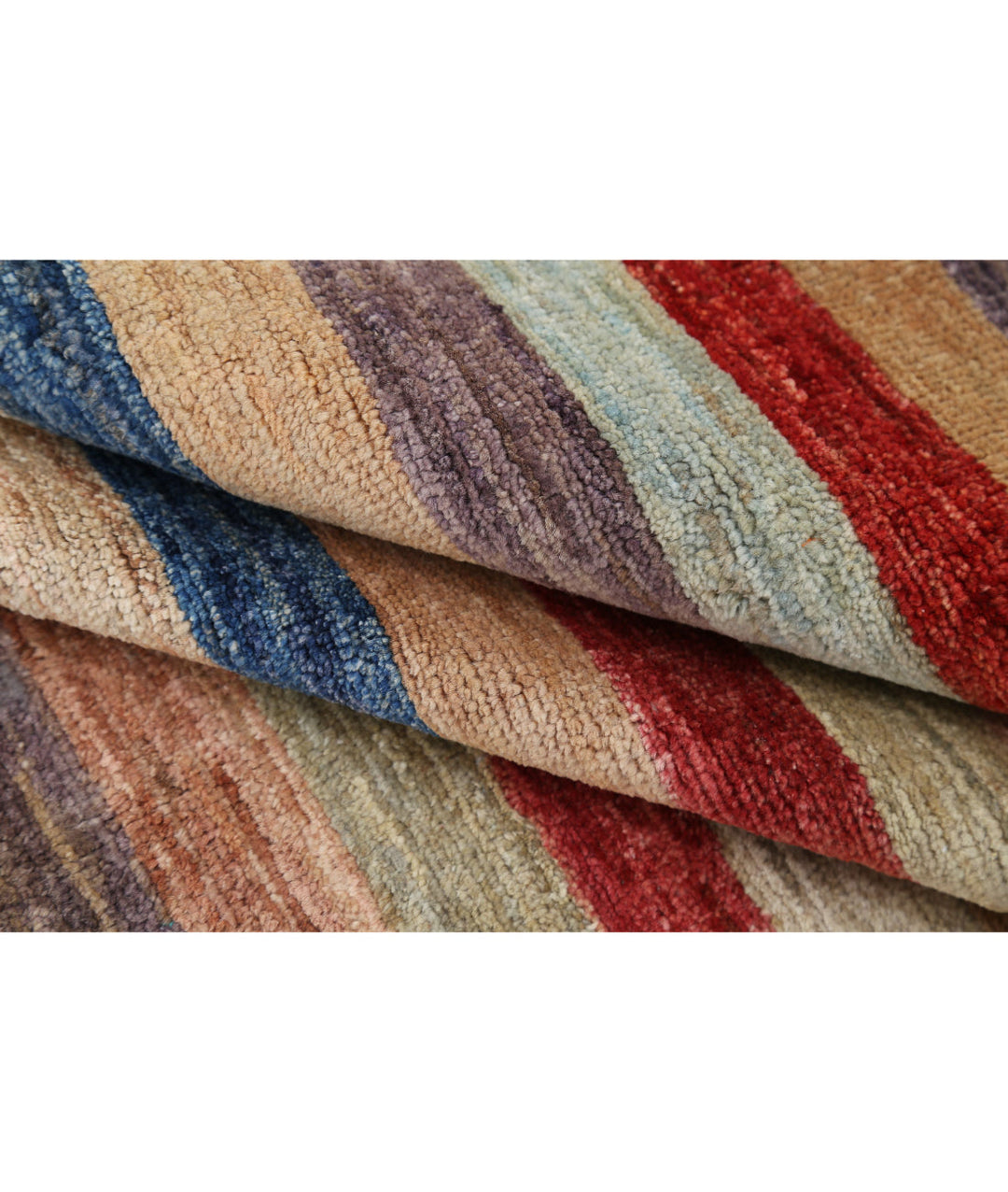 Hand Knotted Modcar Wool Rug 8' 10" x 11' 5" - No. AT47241