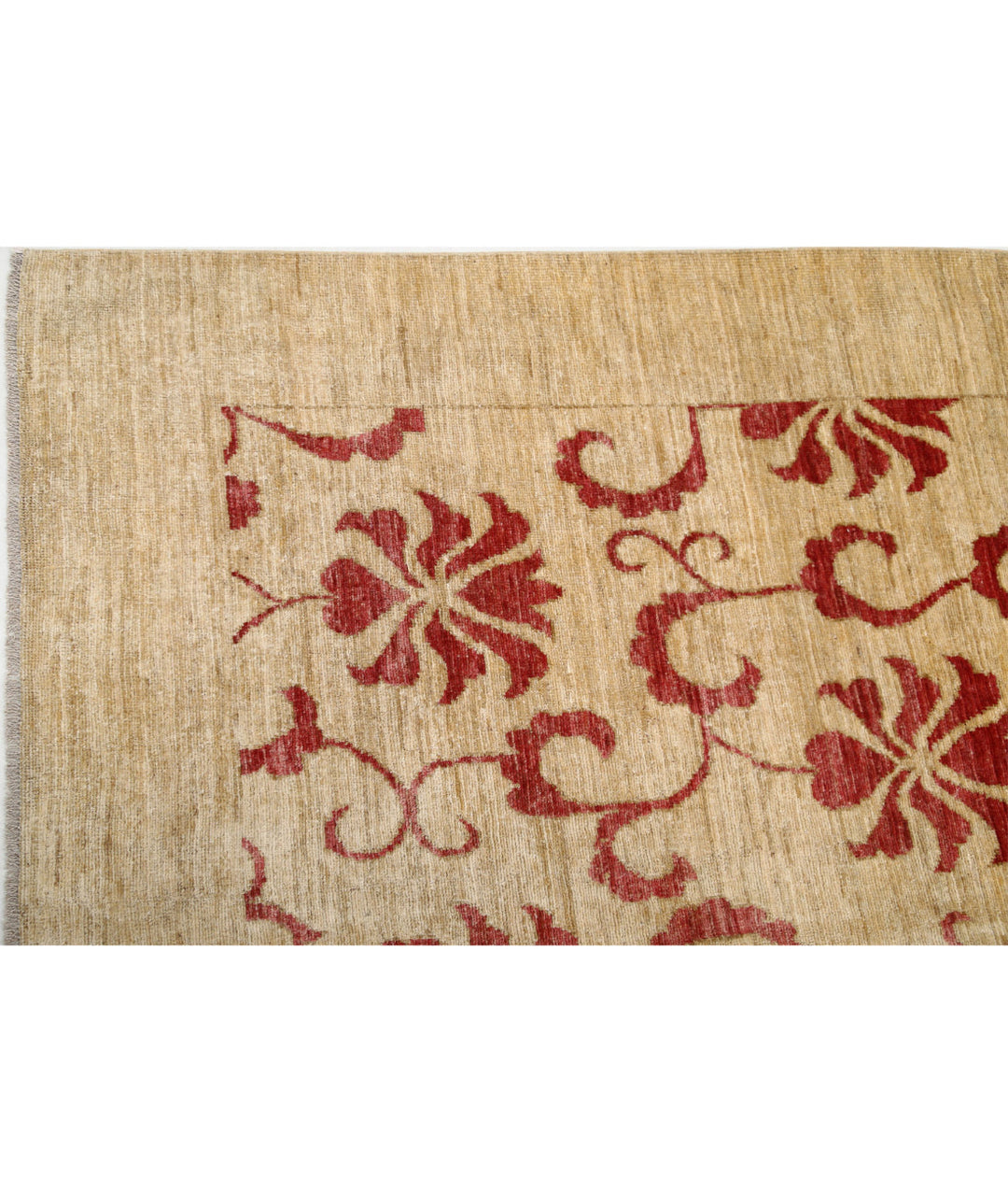Afghan Oriental Rug 9' 10" x 14' 4" Hand-Knotted | No. AT16791