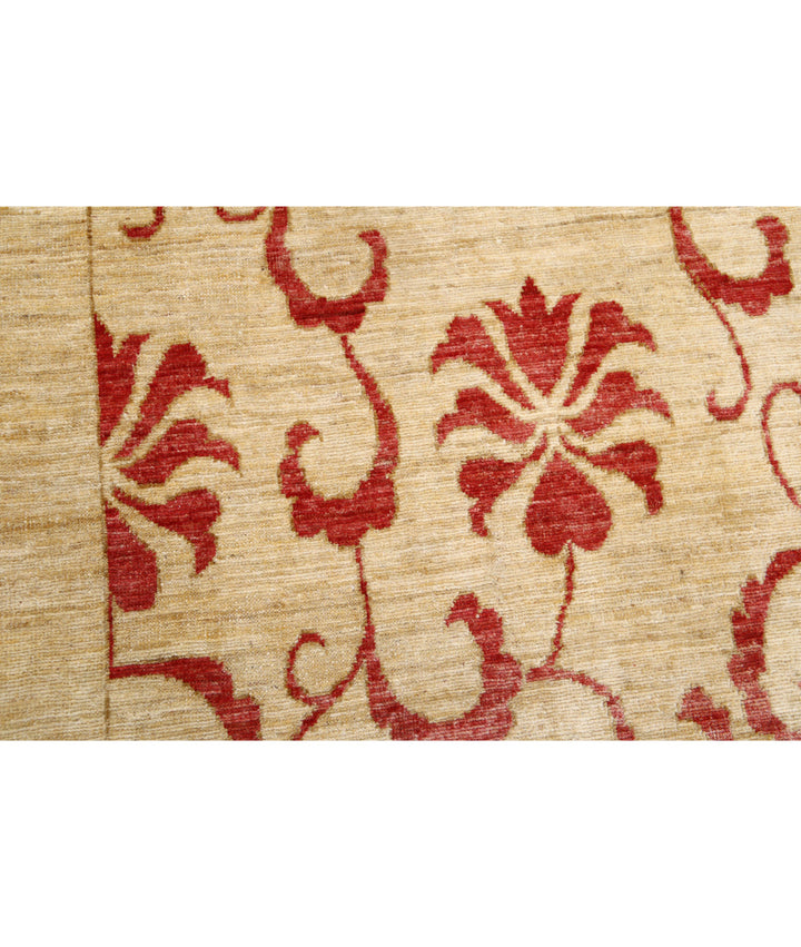 Afghan Oriental Rug 9' 10" x 14' 4" Hand-Knotted | No. AT16791