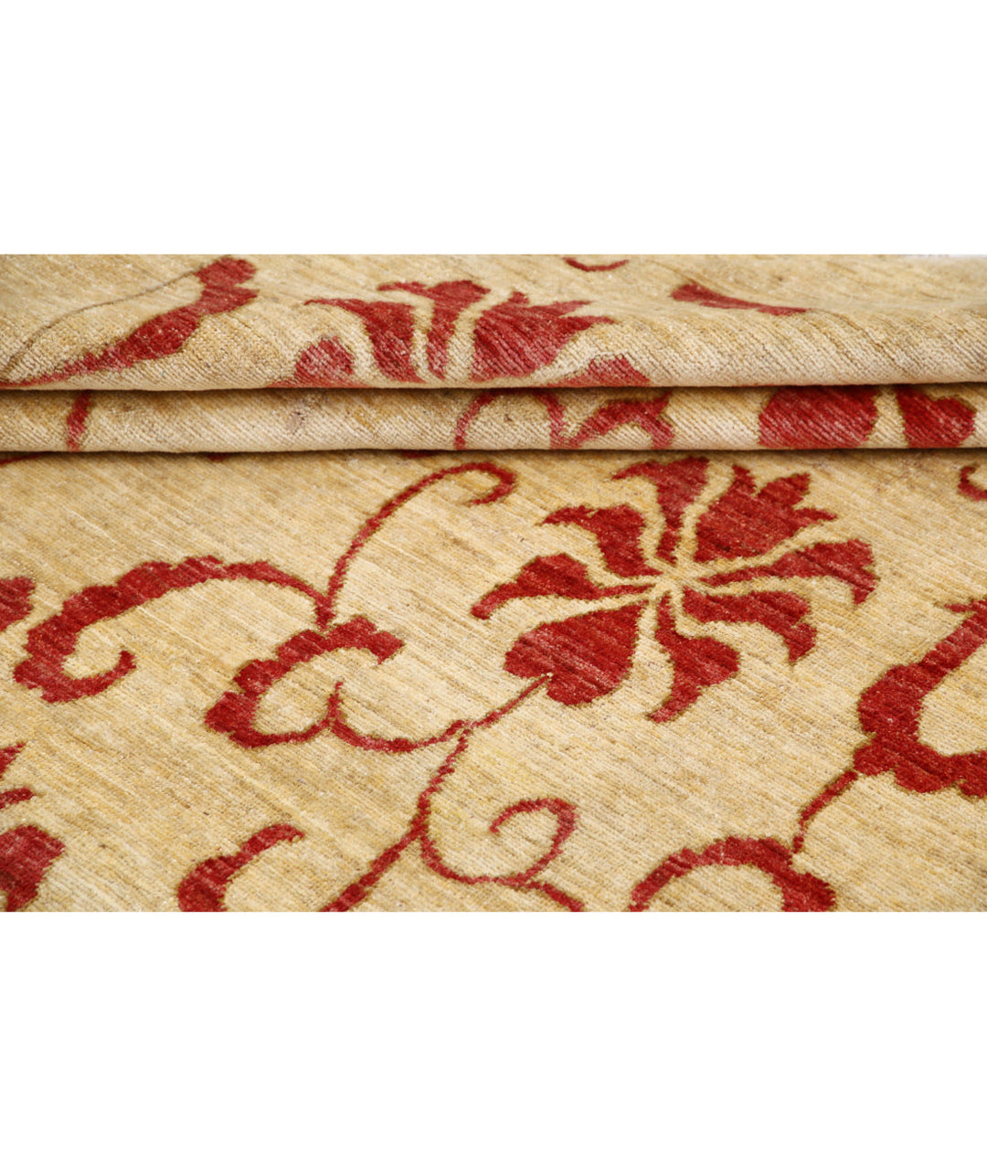 Hand Knotted Modcar Wool Rug 9' 10" x 14' 4" - No. AT16791