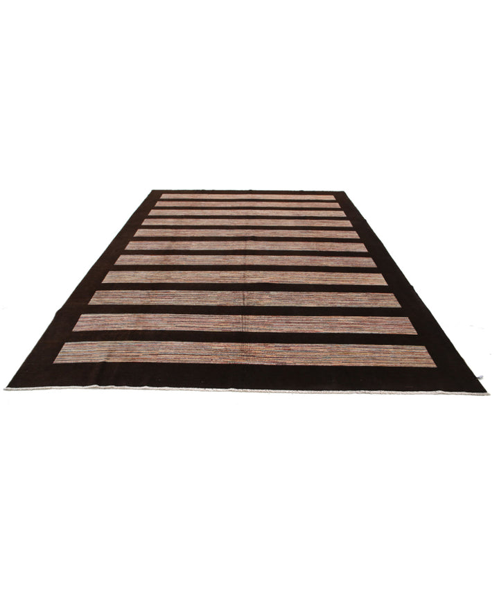 Hand Knotted Modcar Wool Rug 8' 10" x 11' 10" - No. AT57353