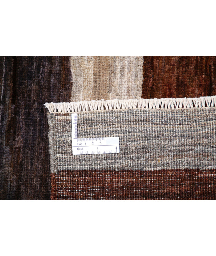 Hand Knotted Modcar Wool Rug 6' 5" x 8' 0" - No. AT34384