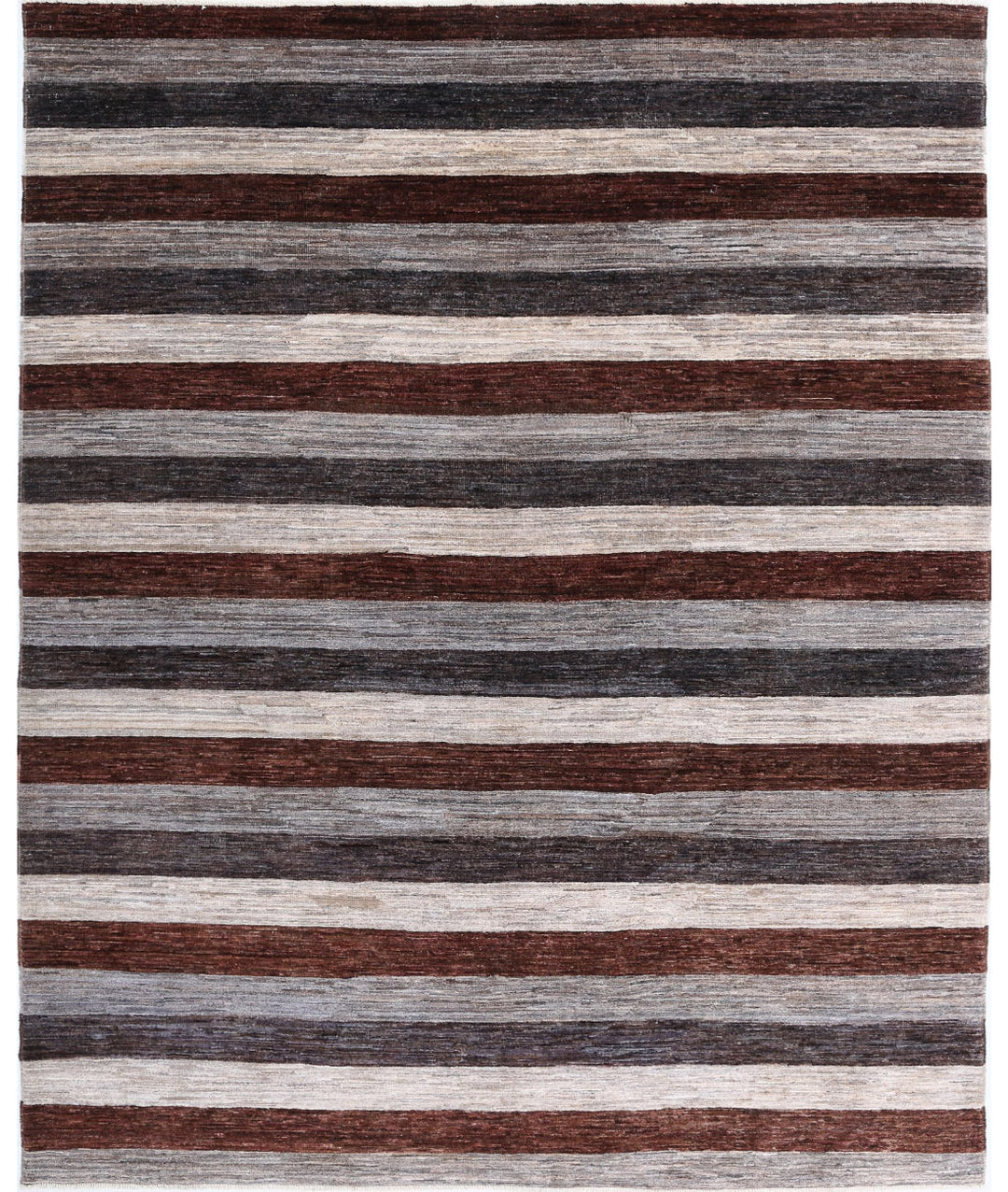 Hand Knotted Modcar Wool Rug 6' 5" x 8' 0" - No. AT34384