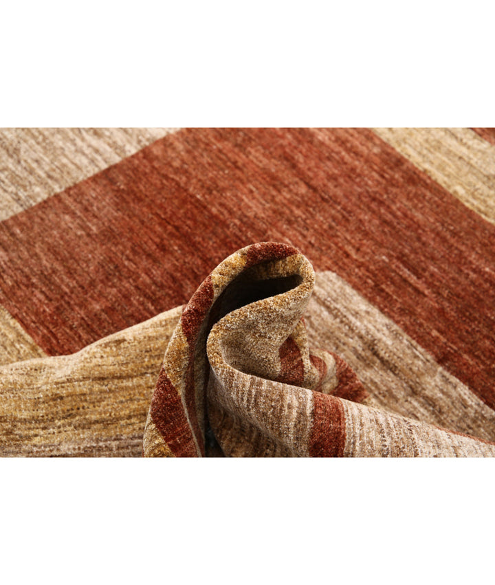 Hand Knotted Modcar Wool Rug 5' 11" x 7' 4" - No. AT43582