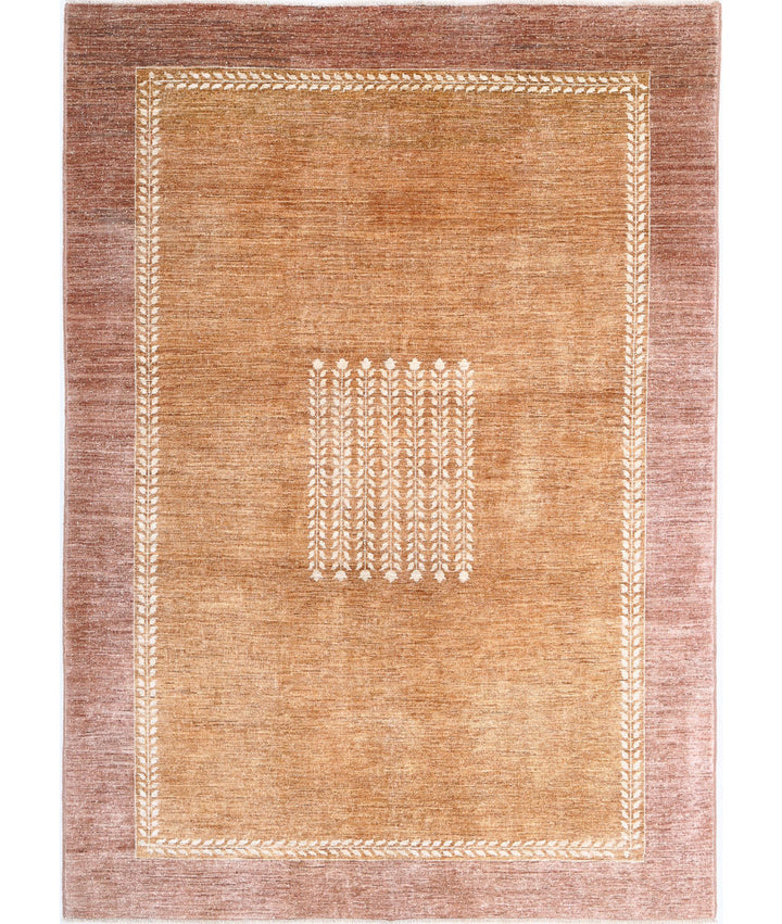 Hand Knotted Modcar Wool Rug 5' 7" x 7' 8" - No. AT67341