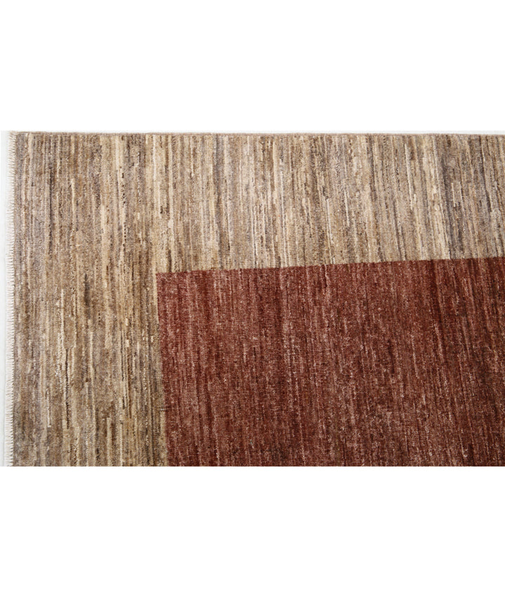 Hand Knotted Modcar Wool Rug 5' 6" x 7' 9" - No. AT20389