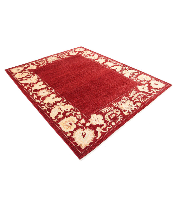 Hand Knotted Modcar Wool Rug 6' 8" x 8' 1" - No. AT60363