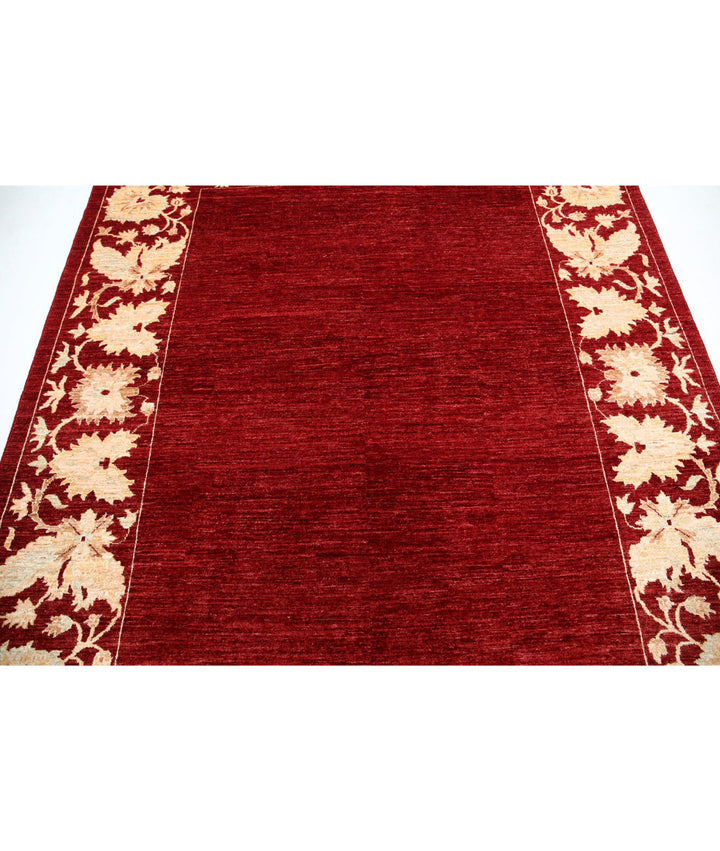 Hand Knotted Modcar Wool Rug 6' 8" x 8' 1" - No. AT60363