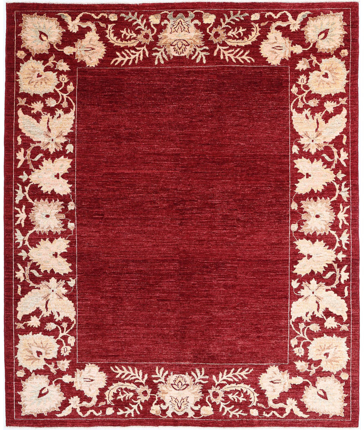 Hand Knotted Modcar Wool Rug 6' 8" x 8' 1" - No. AT60363