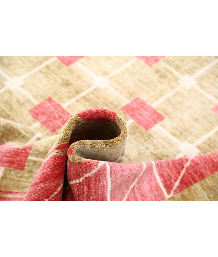 Hand Knotted Modcar Wool Rug 5' 8" x 8' 11" - No. AT82439