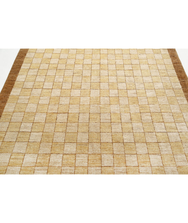 Hand Knotted Modcar Wool Rug 5' 11" x 8' 7" - No. AT23482