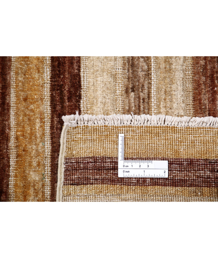 Hand Knotted Modcar Wool Rug 4' 11" x 6' 1" - No. AT64225