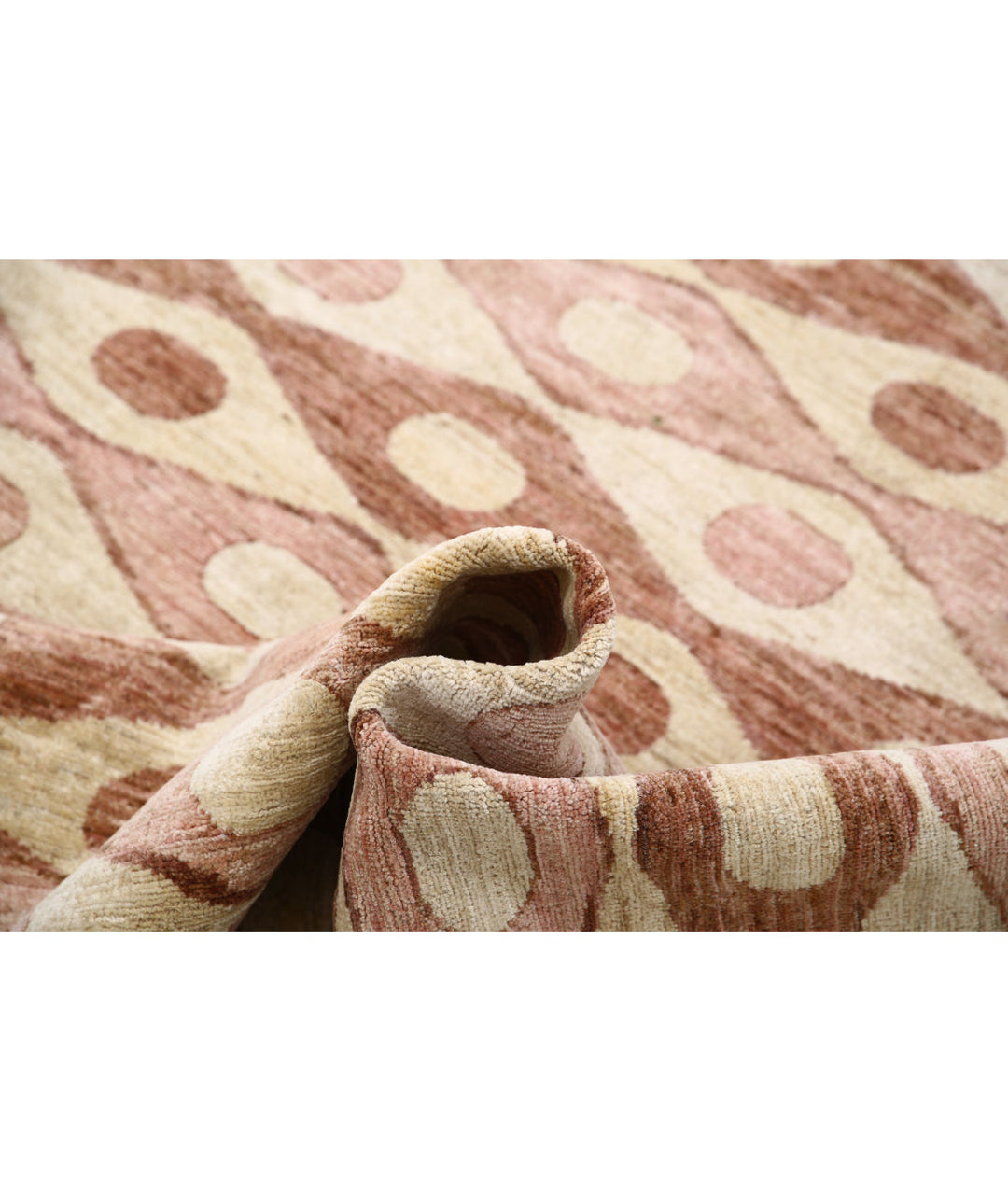 Hand Knotted Modcar Wool Rug 6' 6" x 8' 1" - No. AT65575