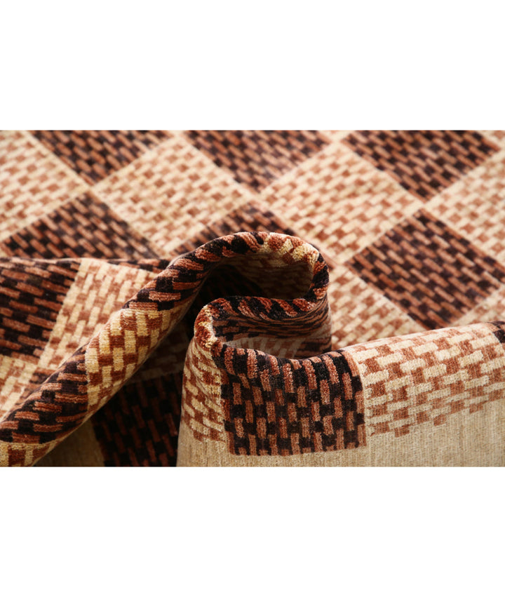 Hand Knotted Modcar Wool Rug 5' 3" x 6' 6" - No. AT32496
