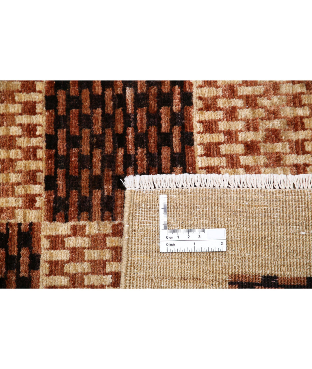 Hand Knotted Modcar Wool Rug 5' 3" x 6' 6" - No. AT32496