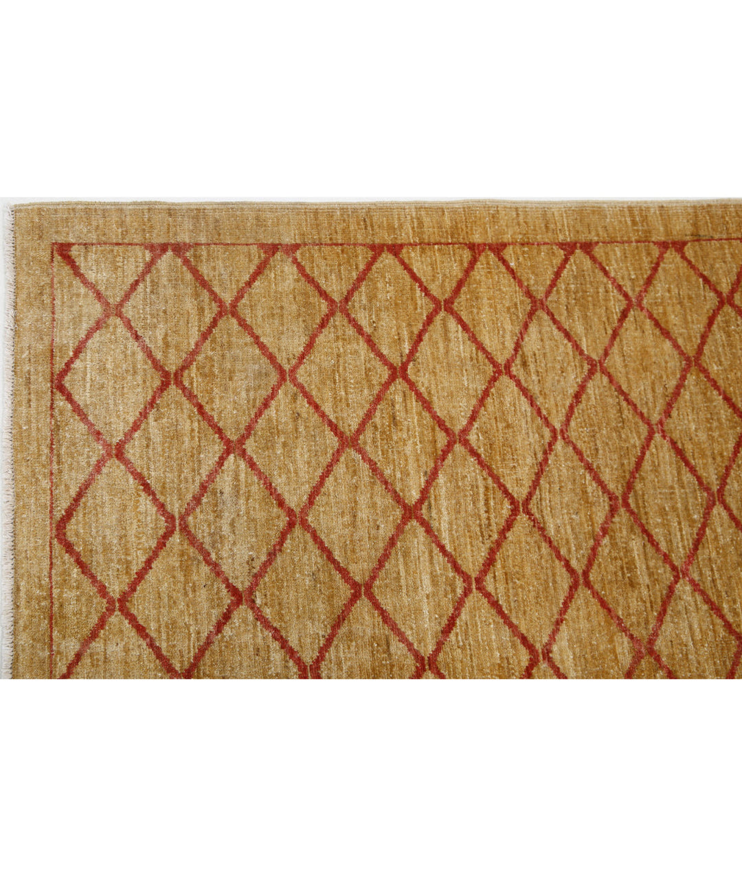 Hand Knotted Modcar Wool Rug 5' 7" x 7' 7" - No. AT40597