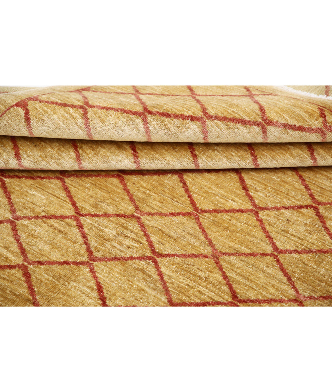 Hand Knotted Modcar Wool Rug 5' 7" x 7' 7" - No. AT40597