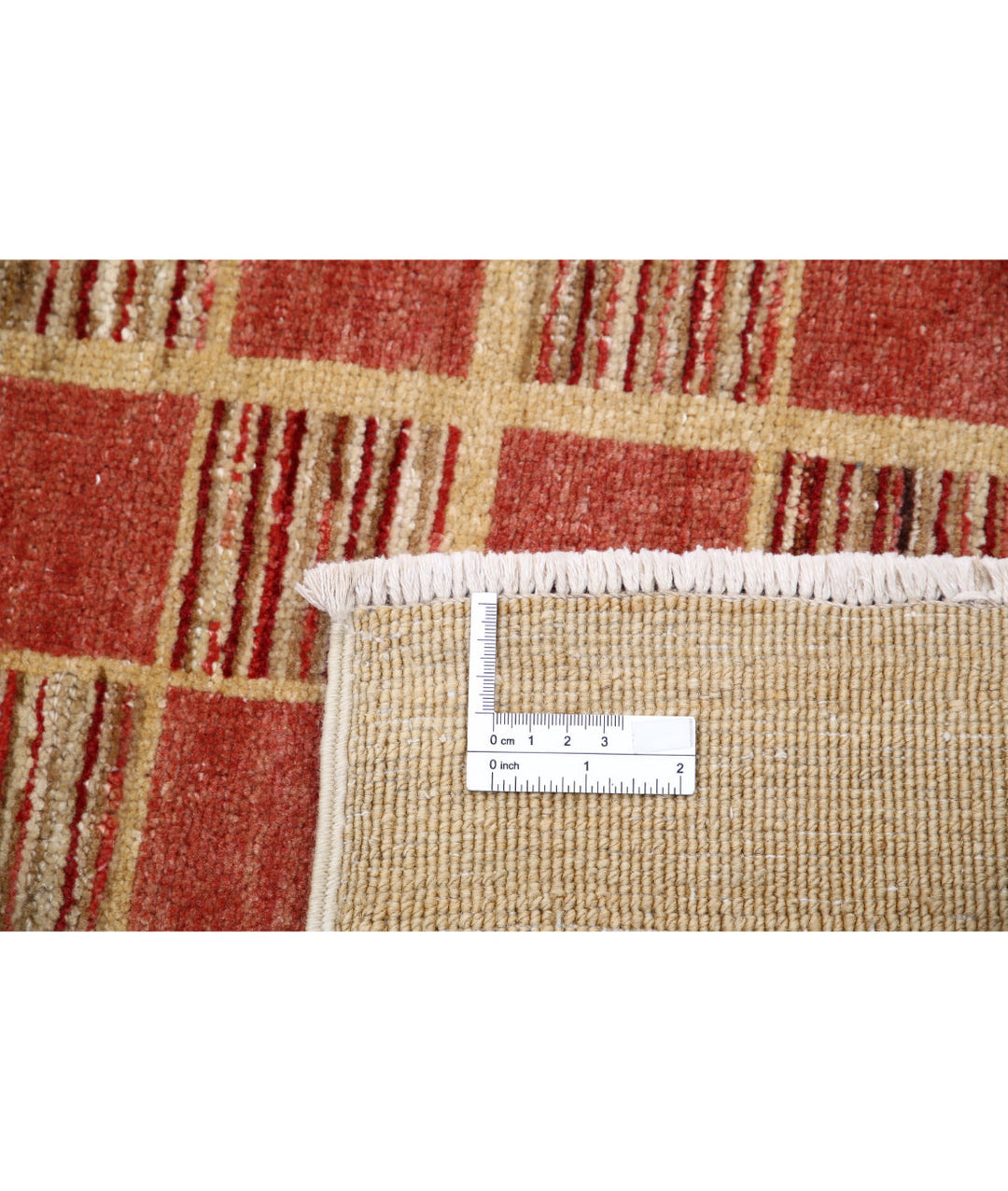 Hand Knotted Modcar Wool Rug 5' 4" x 7' 2" - No. AT87645