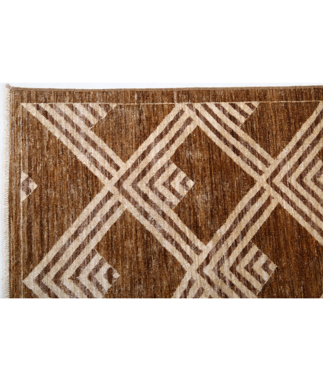 Hand Knotted Modcar Wool Rug 6' 0" x 8' 2" - No. AT77897