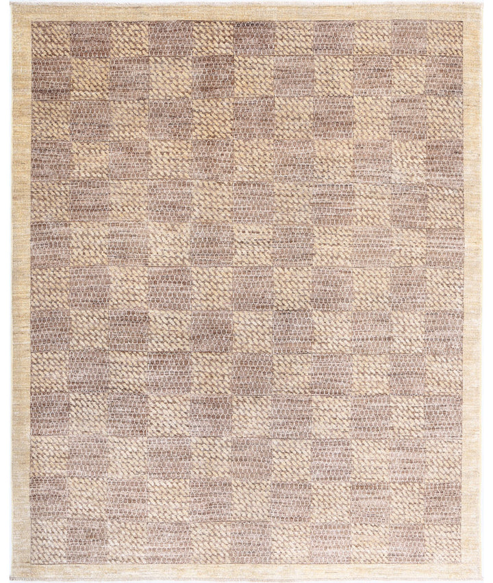 Hand Knotted Modcar Wool Rug 5' 10" x 7' 4" - No. AT46102