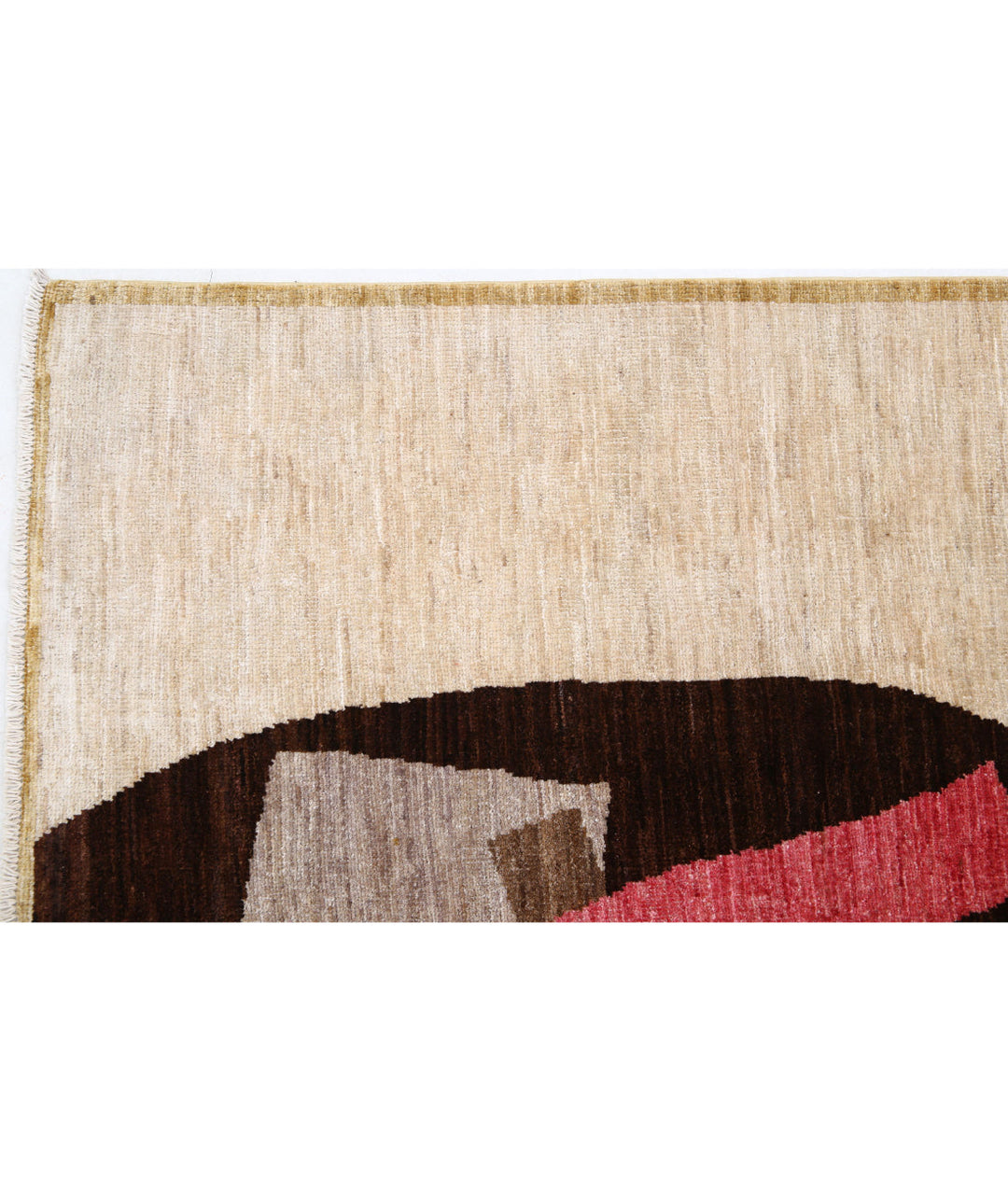Hand Knotted Modcar Wool Rug 6' 4" x 8' 0" - No. AT78687