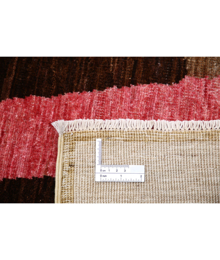 Hand Knotted Modcar Wool Rug 6' 4" x 8' 0" - No. AT78687