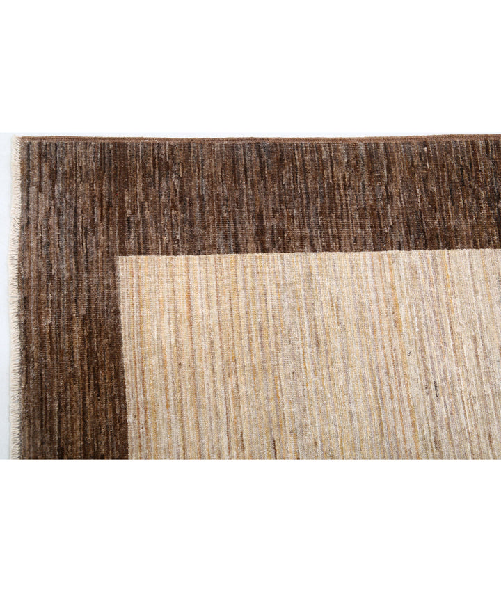 Hand Knotted Modcar Wool Rug 6' 3" x 9' 3" - No. AT72357