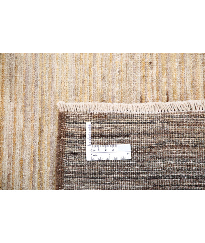 Hand Knotted Modcar Wool Rug 6' 3" x 9' 3" - No. AT72357