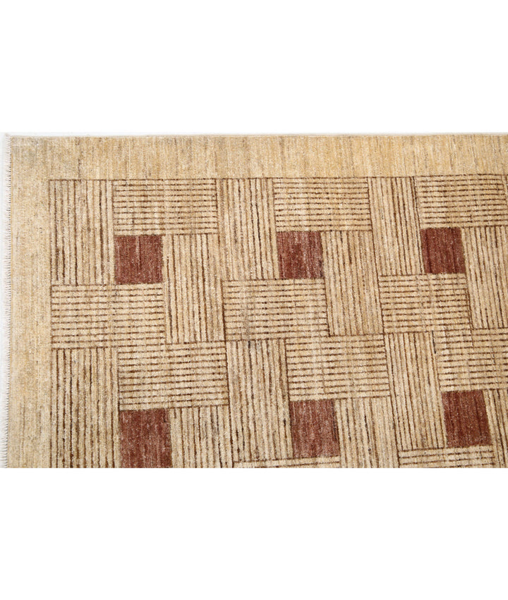 Hand Knotted Modcar Wool Rug 5' 11" x 8' 5" - No. AT22729