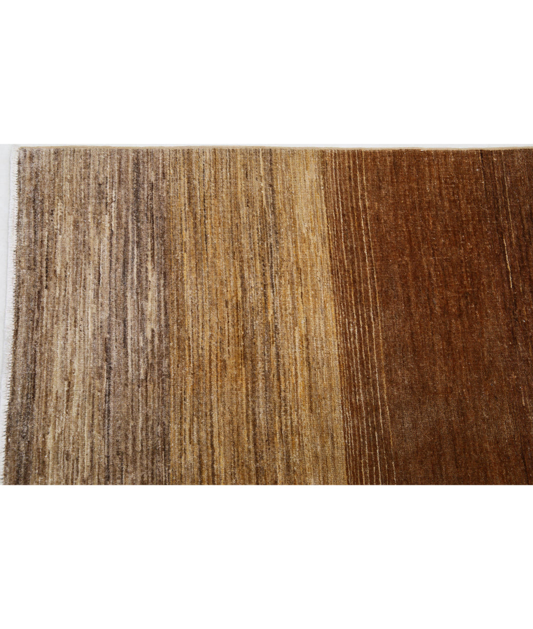 Hand Knotted Modcar Wool Rug 6' 6" x 8' 9" - No. AT49080