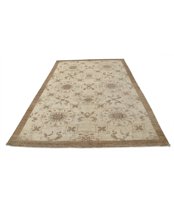 Hand Knotted Modcar Wool Rug 6' 3" x 9' 1" - No. AT59114