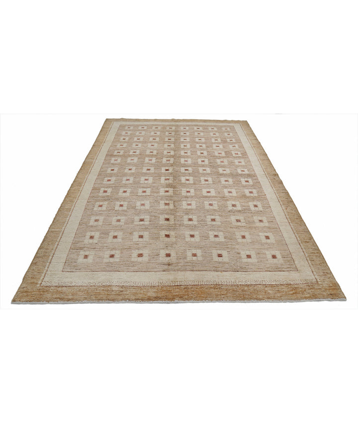 Hand Knotted Modcar Wool Rug 5' 11" x 9' 3" - No. AT63065