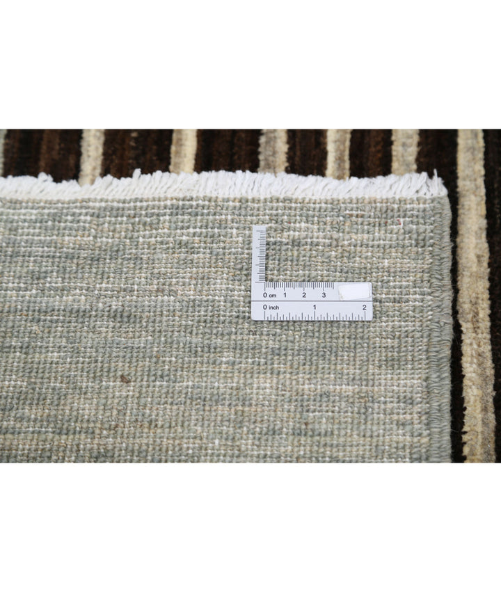 Afghan Modcar Rug 5' 6" x 7' 9" Hand-Knotted | No. AT57572