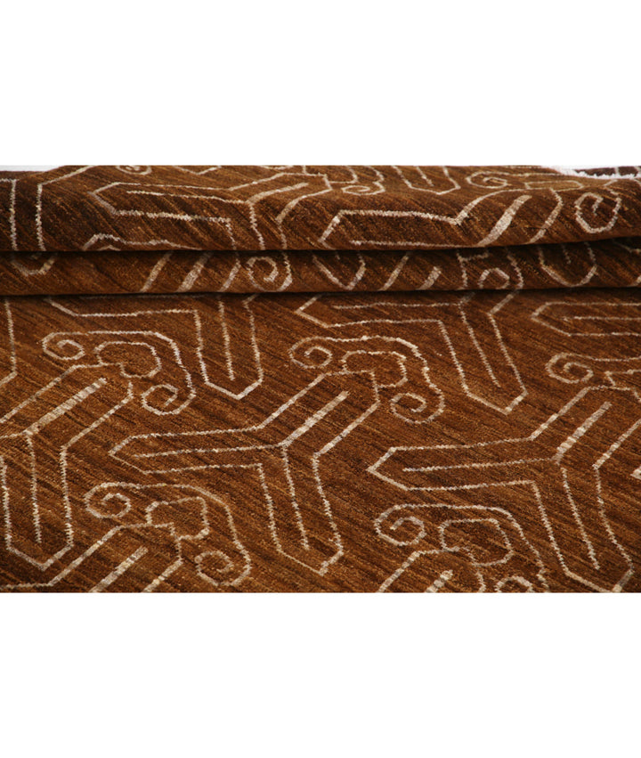 Hand Knotted Modcar Wool Rug 6' 3" x 7' 9" - No. AT91927