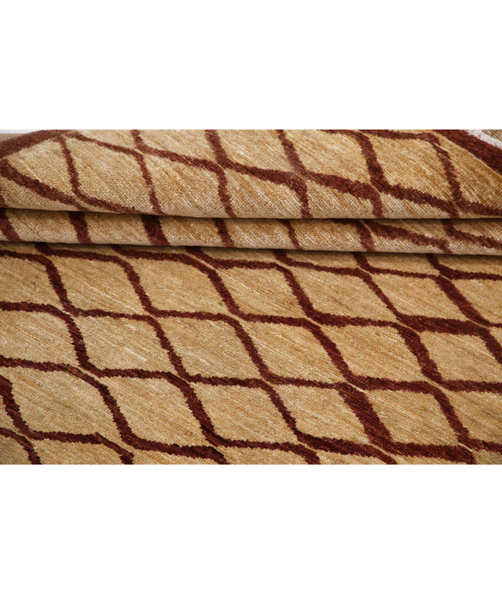 Hand Knotted Modcar Wool Rug 4' 9" x 6' 2" - No. AT64553