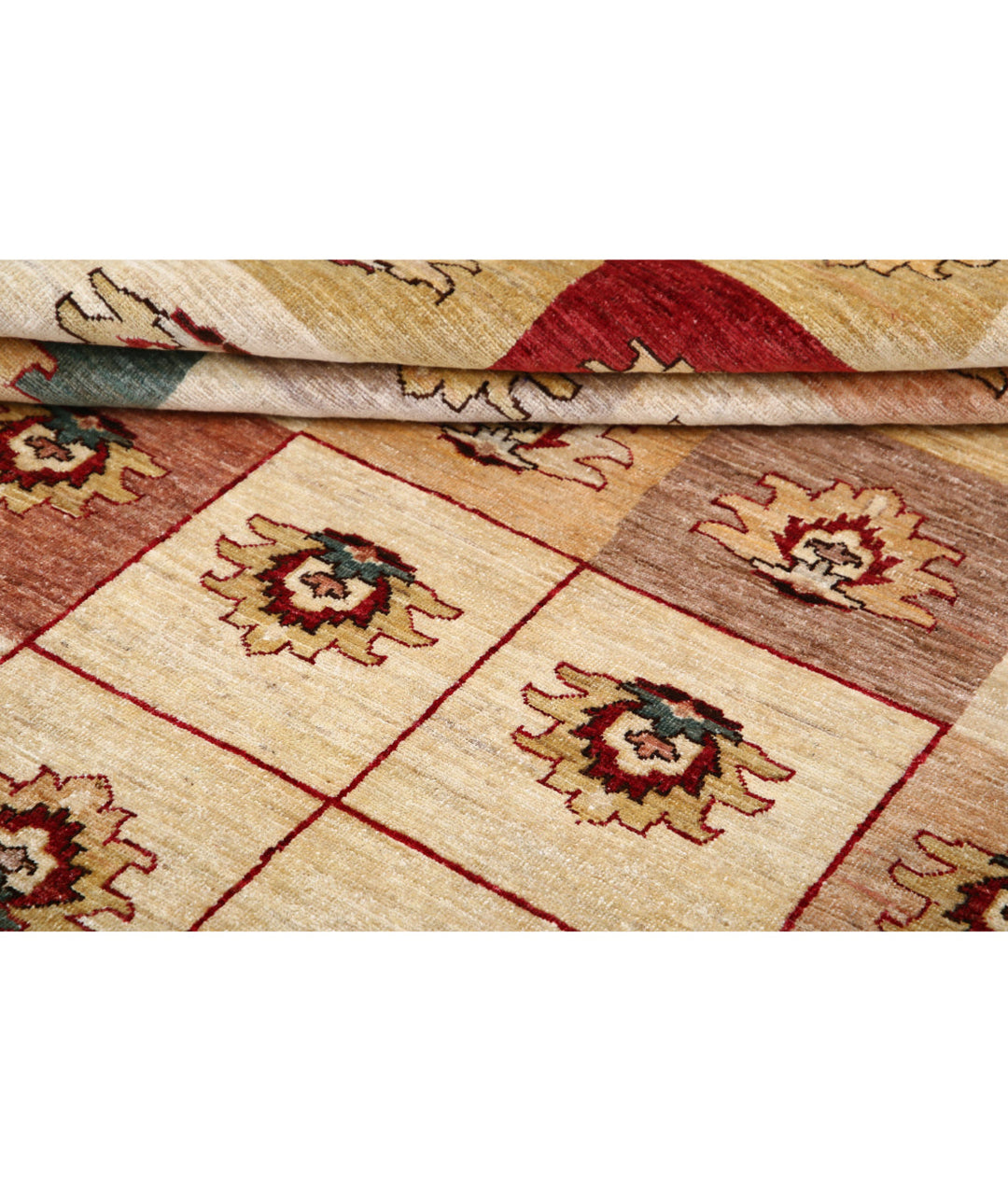Hand Knotted Modcar Wool Rug 6' 1" x 9' 5" - No. AT55828